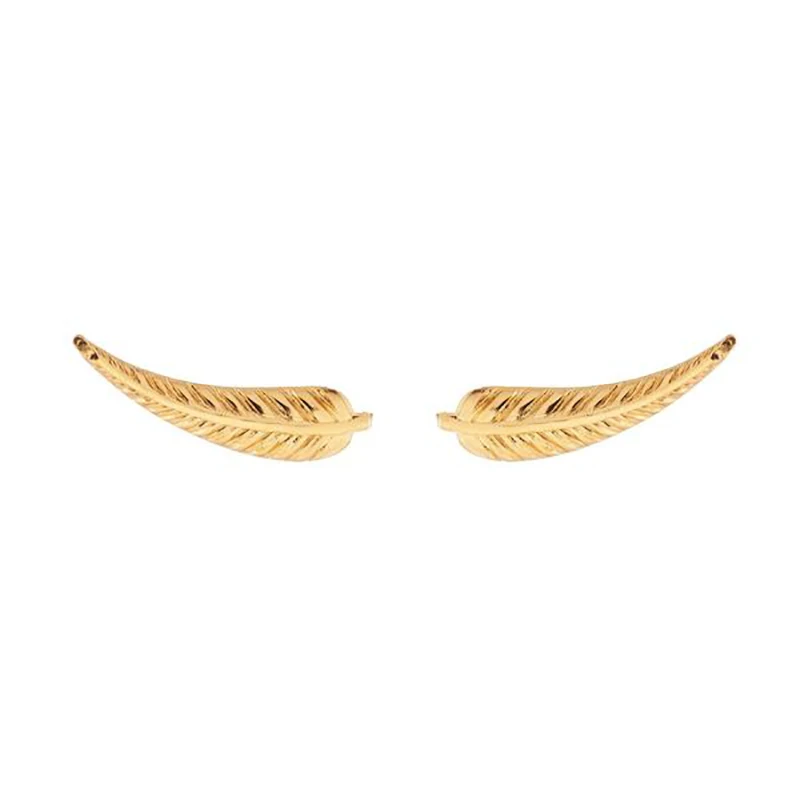 2021 gold-plated Ear Jackets Climbers Clip Earrings For Women CZ Zircon Stud Earring Earcuffs Men Jewelry Wholesale