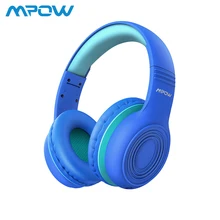 Mpow CH6 детские наушники 85dB Защита слуха над ухом детская гарнитура складные регулируемые проволочные наушники с микрофоном для ПК/ноутбука