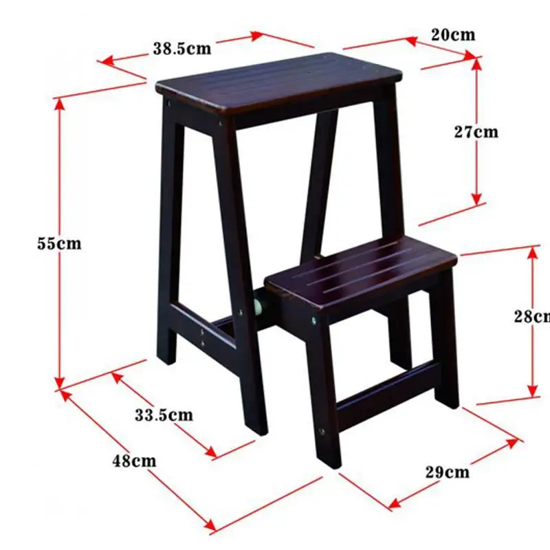 Version I Marches Banco, кухонный табурет, плиссированный, Cocina, складной, шаг, Escalera, Madera, Merdiven, Escaleta Escabeau, стул, лестница, стул - Цвет: Version I