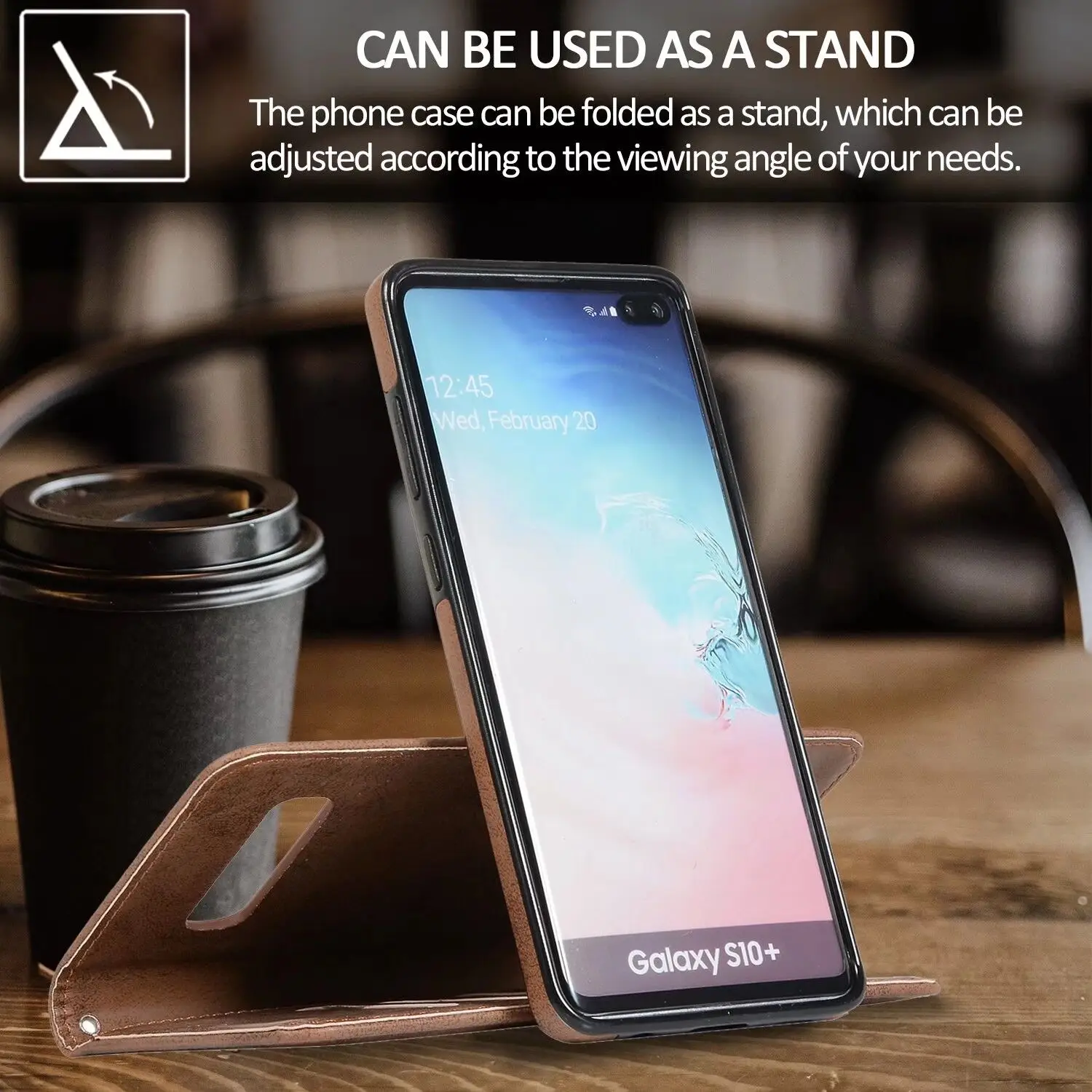 Магнитный кожаный чехол для samsung Galaxy S10 Plus S9 S8 S7 Edge съемный чехол-кошелек для samsung Note 10 Plus Note 9 8 EEMIA