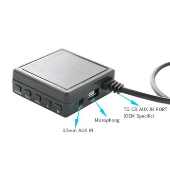 

Bluetooth Module Microphone Hands-free Call AUX Cable Card For Pioneer IP-BUS Car Stereo