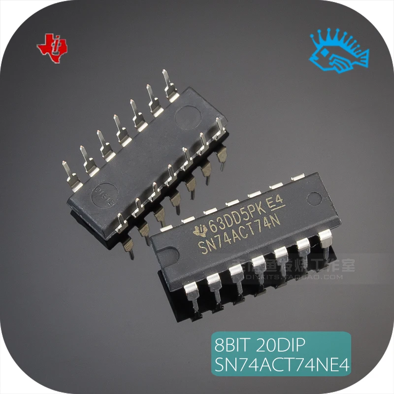 6 шт. TI SN74ACT74NE4 DIP-14 высокоскоростной двойной D флип-флоп IC чип