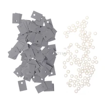 Transistor isolador de plástico para-100, arruela de isolamento de plástico e para-220, almofadas de silicone, dropship, 220 peças