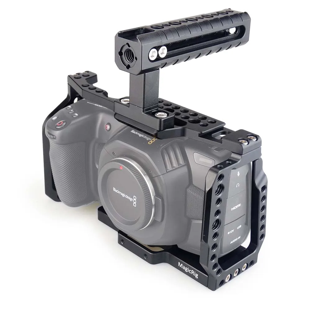Набор клетки MAGICRIG для камеры с верхней ручкой карманной кинокамеры Blackmagic BMPCC 4K/6K