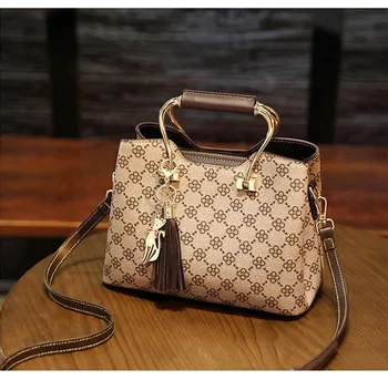 

Luxury Women Leather Bucket Shoulder Bags Vintage Female Crossbody For Girls Messenger Hand Bag Totes