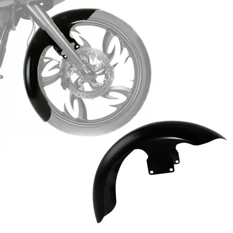 Moto 21 "Parafango Anteriore Avvolgente Ruota Per Harley Touring Street Electra Road Glide King Custom Baggers 1997-2013