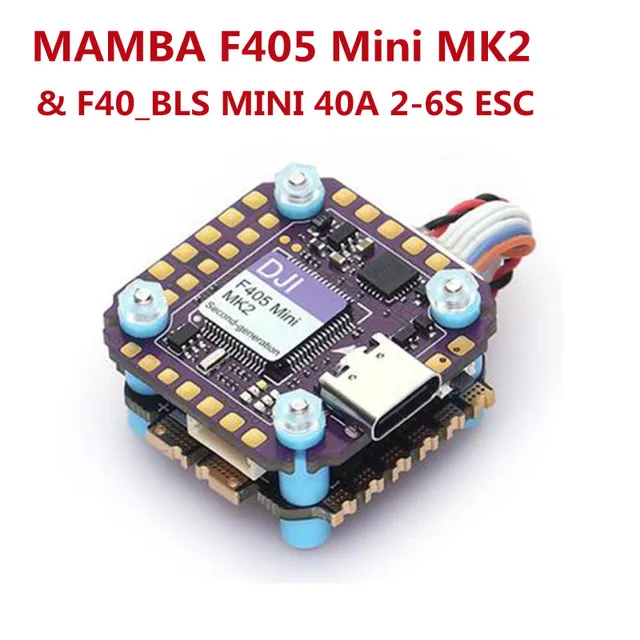 Diatone Mamba DJI F405 Mini MK2 + F40 mini BLS 40A 6S 4in1 ESC