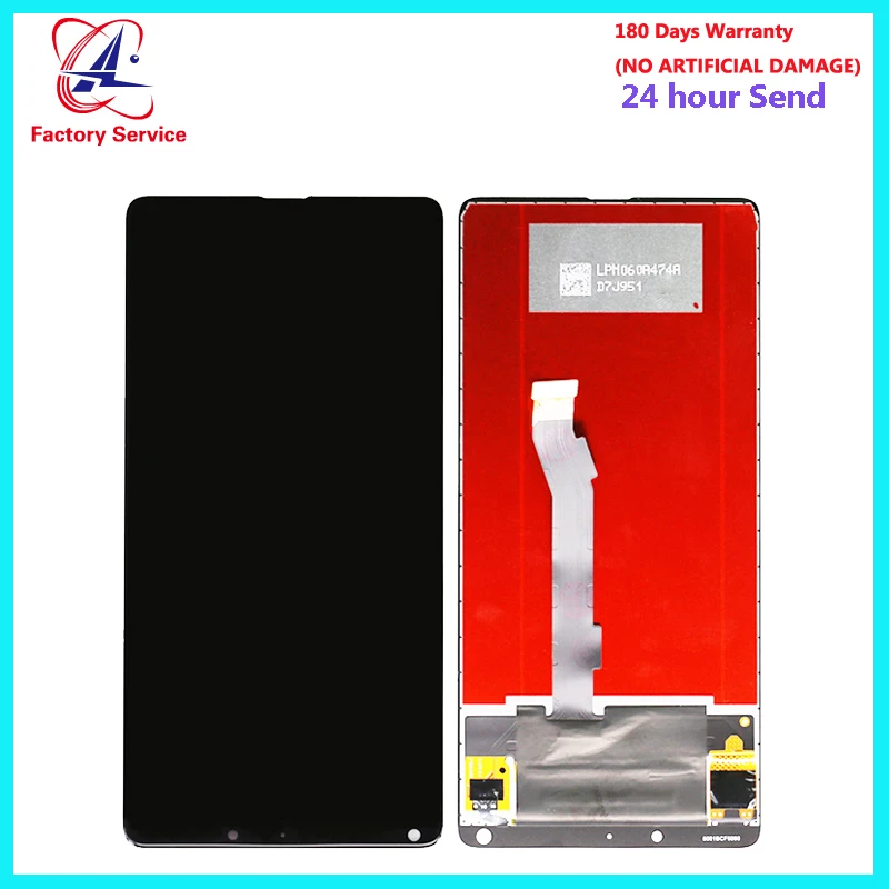 For Xiaomi Mi Mix 2S LCD Screen Display+Touch Digitizer Sensor Assembly Replacement With Frame | Мобильные телефоны и