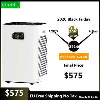 

Cleanfly Air Purifier Purificador De Aire Ozone Generator Long-term Removal Of Formaldehyde Sterilization Rate 99%