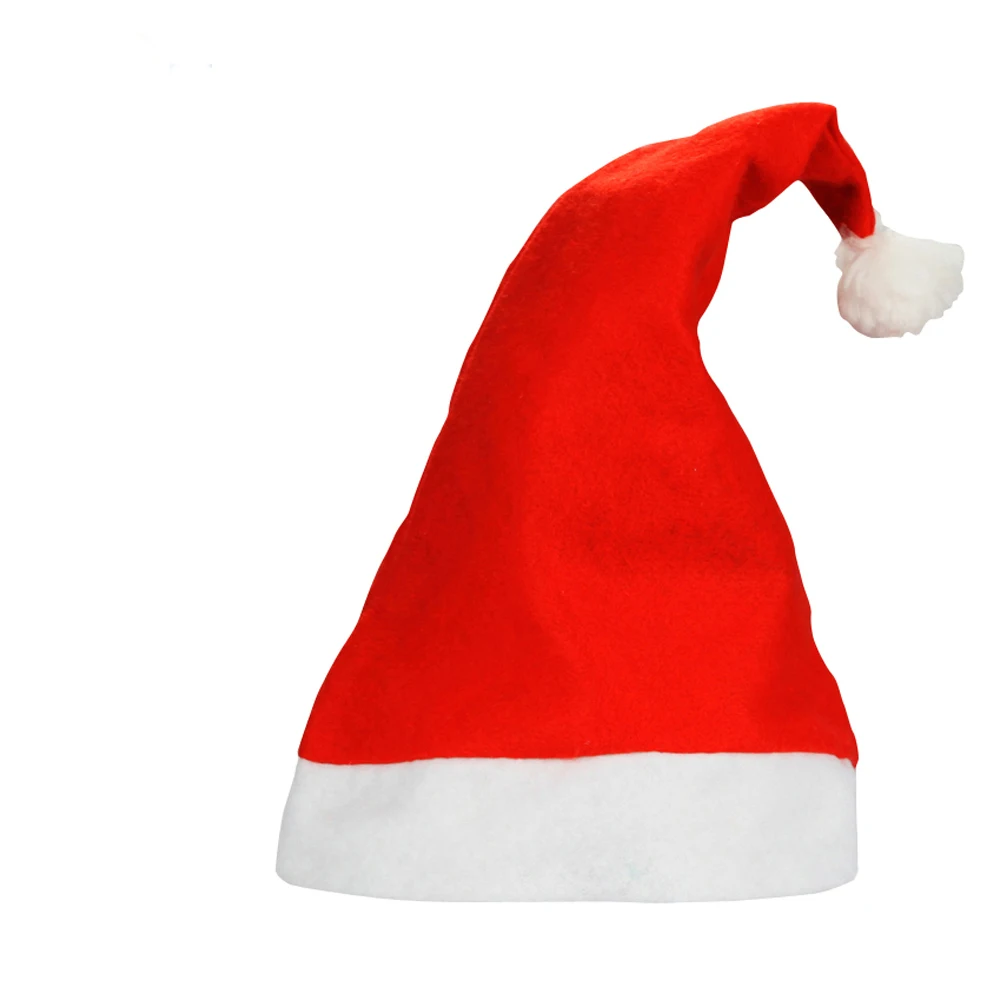 10pcs Adult&Children red color Christmas hat&Santa hat&Santa Cap used for Christmas