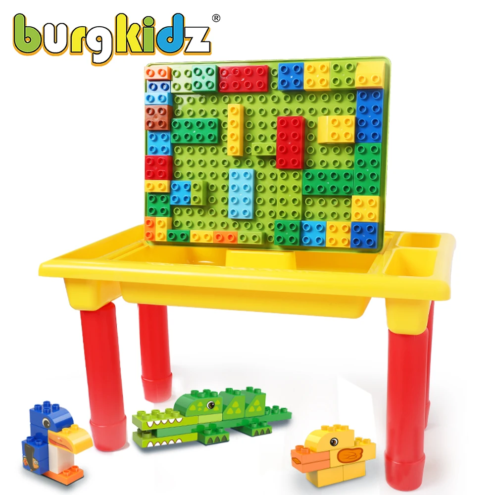 Lego Set Burgkidz 150-Piece Jumbo Building Blocks STEM Toddler