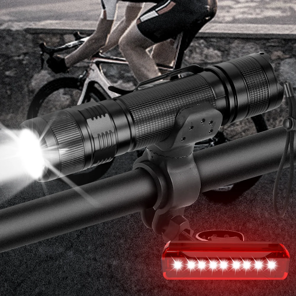Мощный велосипед 1000 люмен 4 режима XM-L2 светодиодный встроенный аккумулятор велосипедный передний велосипедный светильник USB Перезаряжаемый встроенный аккумулятор 18650