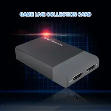 HD 1080 60 устройство для видеозахвата видео-конференций устройства для производства фильмов Hdmi и микрофонный вход Hdmi выход 4k вход