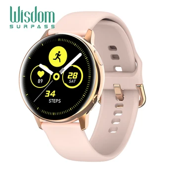 

WisdomSurpass 2020 SG2 IP68 waterproof heart rate monitoring sleep monitoring HD full touch screen men and women sports tracker