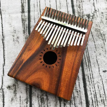 

DEXINOR Solid Wood Acacia Kalimba 17 Key Thumb Piano 17 Tone Keyboard Finger Piano Teclado Beginner Musical Instruments Calimba