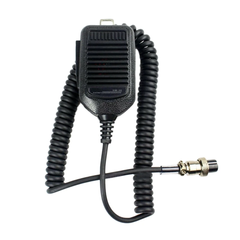 HM-36 ручной динамик с микрофоном Микрофон для ICOM радио IC-718 IC-78 IC-765 IC-761 IC-7200 IC-7600