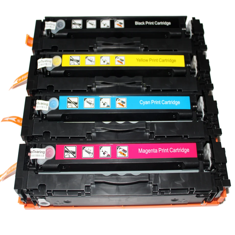 4 Cartouches de Toner (Set) pour HP Colour LaserJet Pro MFP M477dw & M477fdw