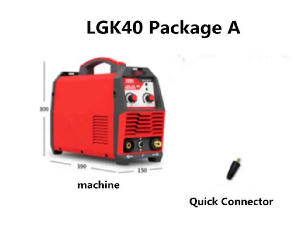 LGK-40 220 В портативный аппарат для плазменной резки аппарат для плазменной резки сварочные аксессуары Высокое качество - Цвет: A