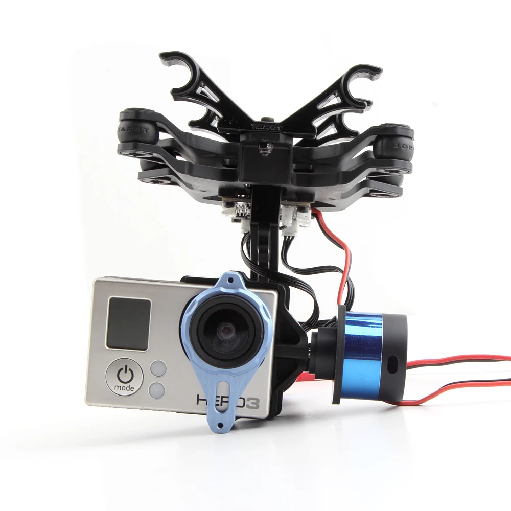 Таро 2 оси BGC TL68A00 бесщеточный гидростабилизатор камеры T-2D для Gopro Hero3 Камера