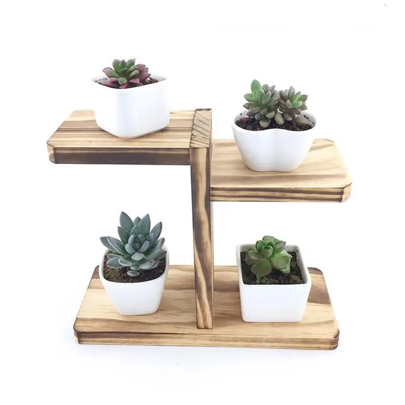 Стойка для улицы Estanteria Escalera Estante Para Plantas Huerto Urbano Madera стояк на балконе Цветочная
