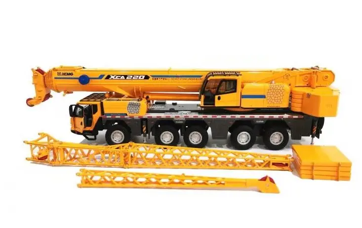 Новая Коллекционная Игрушечная модель 1:50 XCMG XCA220 мобильный тяжелый кран грузовик инженерное оборудование литья под давлением игрушечная модель для украшения, подарок