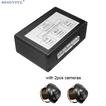 

Car Parking Camera Video 2 Channel Converter Auto Switch Front View /Rearview Rear View Camera Video Control Box With 2Cameras