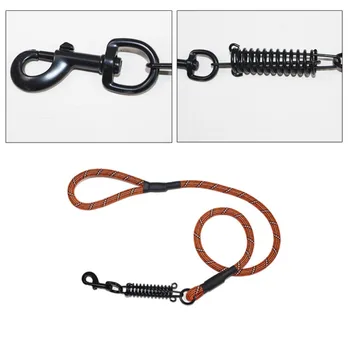 

1 PCS reflective buffer single chrome-plated hardware webbing Dog leash