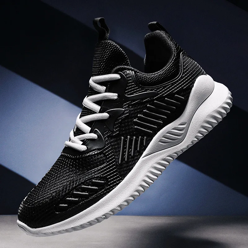 Ceny Nowe modne buty buty typu tide letnie oddychające siatkowe buty sportowe nowe buty do biegania sznurowane buty Trend Mesh obuwie # CA2ss001