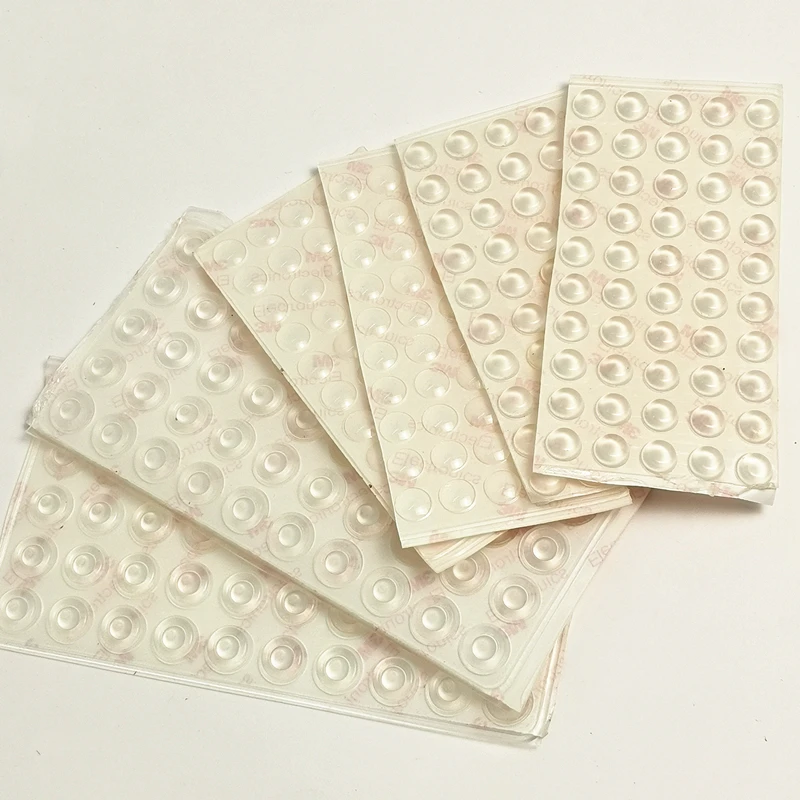 Door Stopper Self Adhesive Rubber Damper Buffer Cabinet Door Bumpers Silicone Furniture Pads Cushion Protective Pads