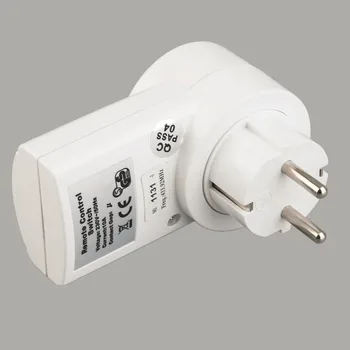 

5pcs Wireless Power Switch Sockets+1 Remote Controller Home Mains EU Plug High Quality Wireless Remote Control Power Switch Plug