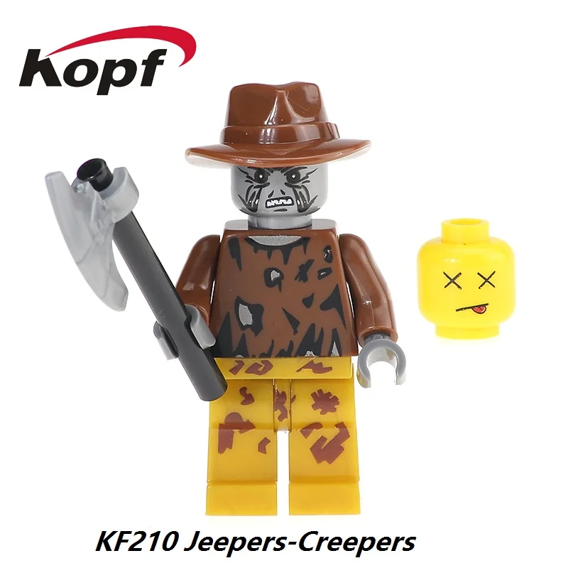 KF210 20pcs No Box 20 шт. Супер Герои Узумаки кирпичи огненный шторм поп культура таможня печатные Ghostface строительные блоки модель, подарок для детей игрушки KF934 - Цвет: KF210 20pcs No Box