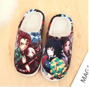 STYLE8 Рождественские подарки подарок на день рождения Покемон Пикачу Мику Re Zero Kara Hajime Monokuma Наруто японский аниме Neko Atsume обувь сандалии - Цвет: STYLE8