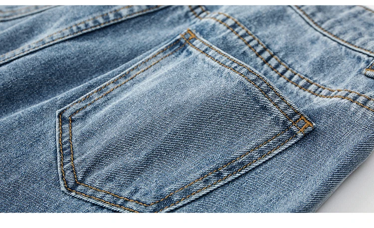 AMII Minimalism Autumn Fashion Embroidery Female Jeans Causal Cotton High Waist Straight Ankel-length Female Jeans 12070215