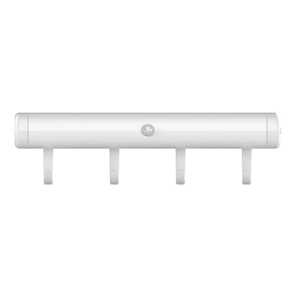 

LED Night Light Bar PIR Motion Sensor Wall Lamp with Hanger Hook Cabinet Light for Closet Pathway Wardrobe