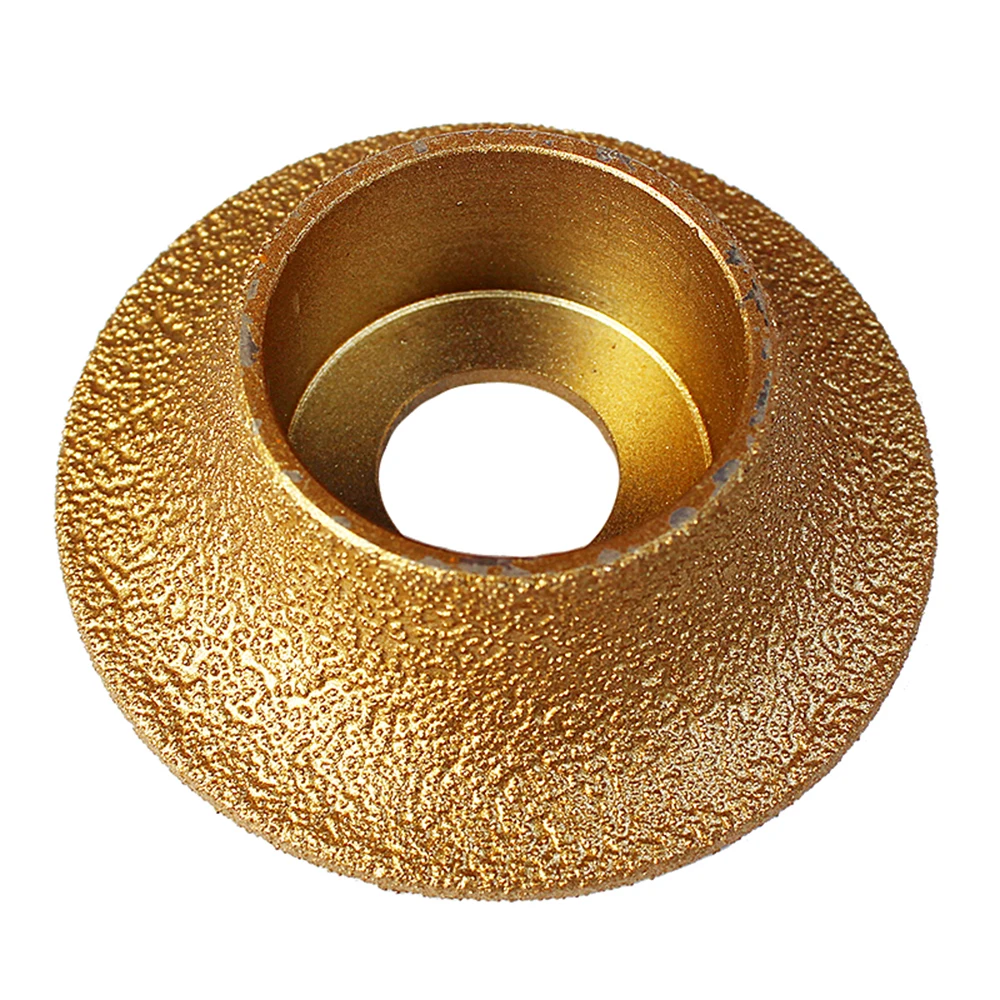 Gold Brazed Diamond Angle Grinder Grinding Wheel Stone Marble Polishing Disc install and convenient to use