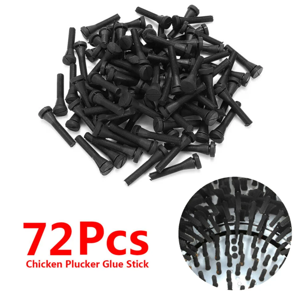 72 шт. Plucker Picker выщипывание палец утка перепела курица птицы удаление пера