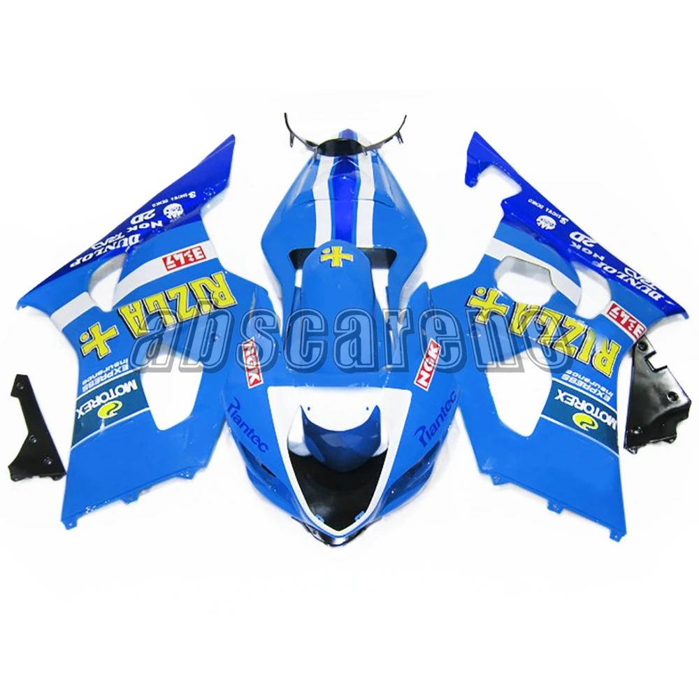 Полный комплект обтекателей для Suzuki GSXR1000 K3 2003 2004 G-SXR1000 03 04 ABS пластик инъекции кузова мотоцикла глянцевый синий желтый