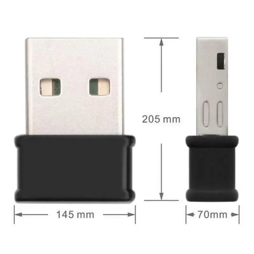 Мини USB WiFi адаптер 802.11AC Dongle сетевая карта 1200 Мбит/с 2,4G& 5G двухдиапазонный беспроводной Wifi приемник для настольного ноутбука