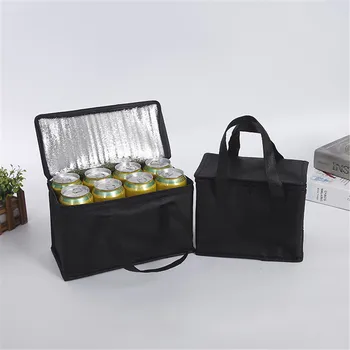 

Portable Lunch Cooler Bag Folding Insulated Picnic Ice Pack Food Thermal Bag Drink Carrier Insulated Bags Food Delivery Bag New