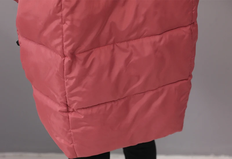 Plus Size 4XL 5XL Winter Jacket Women Padded Outwear Hooded Colorful Fur Female Coat Long Parka Mujer Invierno