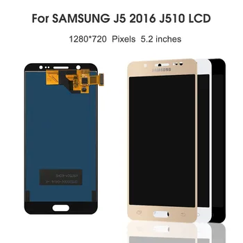 

5.2" Adjust Brightness TFT LCD Display for Samsung Galaxy J5 2016 SM- J510 F M with Touch Screen Digitizer Module Assembly