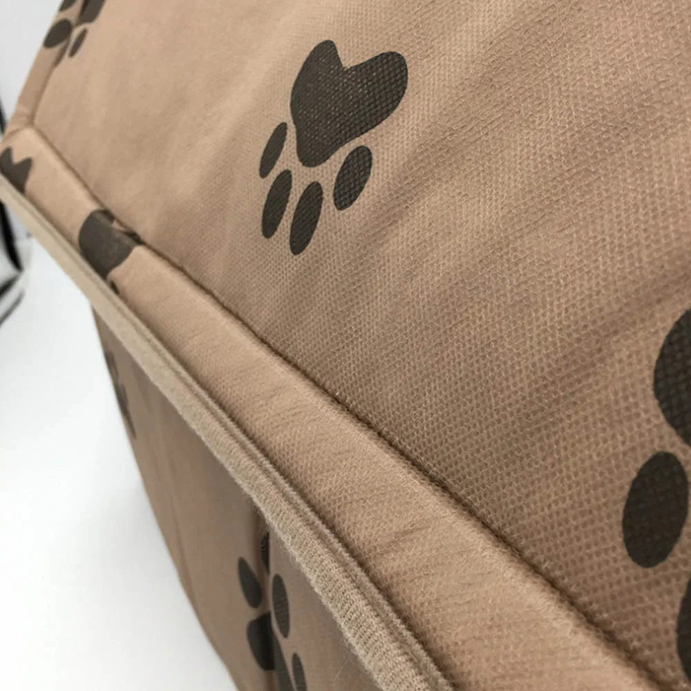 47*49*49CM Pet Cat Bed House Foldable Detachable Soft Feet Printed Pet Dog Cat Bed Warm House