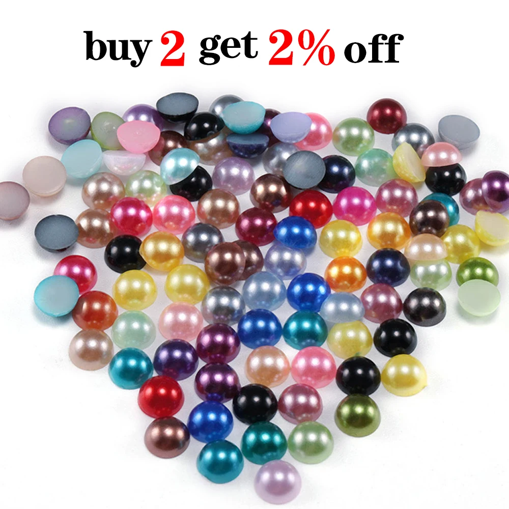 50pcs Red Wine Color 15mm Silicone Beads - Round Pearl Beads For Jewelry Making & Crafts