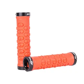 

1 Pair AG23 Silicone Gel Durable Shock-Proof Anti-Slip Lock Grips Ergonomics Design Handle Grips for MTB Bike Folding Bicycle