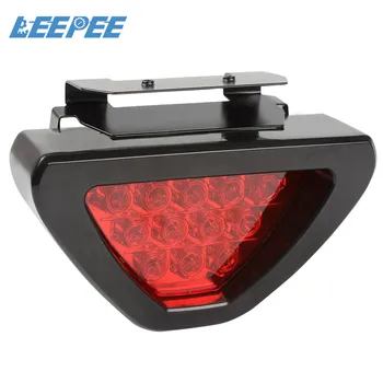 

LEEPEE Universal Car Brake Light Fog Lamp LED Flash Bulbs Triangel Warning Light Red Tail Light Car-styling