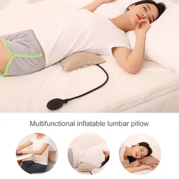 

Multifunctional Portable Inflatable Pillows For Massage Low Back Pain Orthopedic Lumbar Support Pad Relief The Pain Home Health