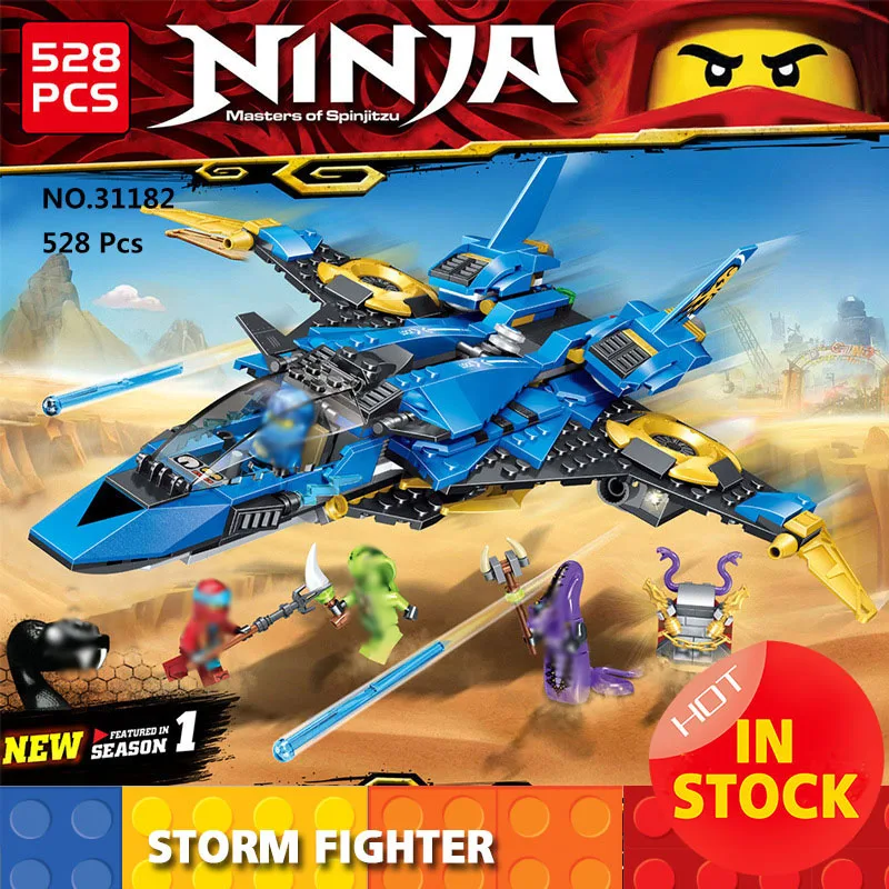 Новые Фигурки ниндзя Storm Fighter космический корабль модель строительные блоки