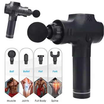 

Durable 3 Files 10 Mm Bodybuilding Sports Massage Body Muscles Vibrating Therapy Device Yoga Crossfit Percussive Massager Gun