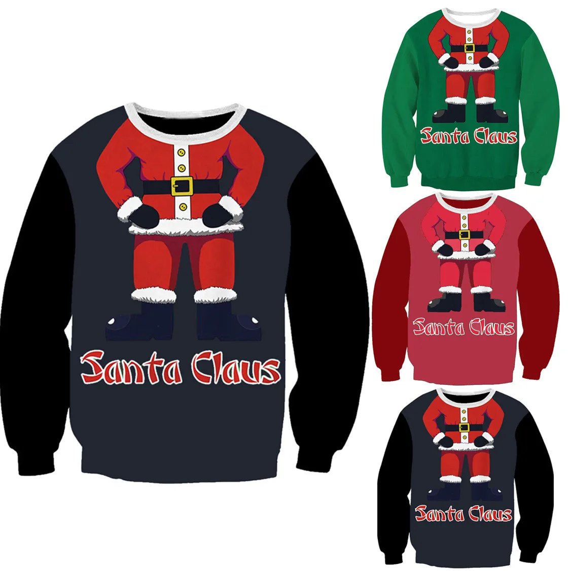 

Sweatshirt Women's Christmas Snowmen Printed Sweatshirt Round Neck Long Sleeve Loose Pullover Tops Blouse Casual Sportwear #45