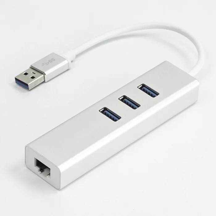 USB 3,0 гигабитный сетевой адаптер Ethernet концентратор до 1000 Мбит Стабильный Портативный высокоскоростной VDX99